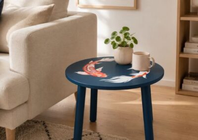 Sidebord med karper